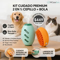 Kit Cuidado Premium 2 en 1: Cepillo a Vapor + Removedor de Pelos