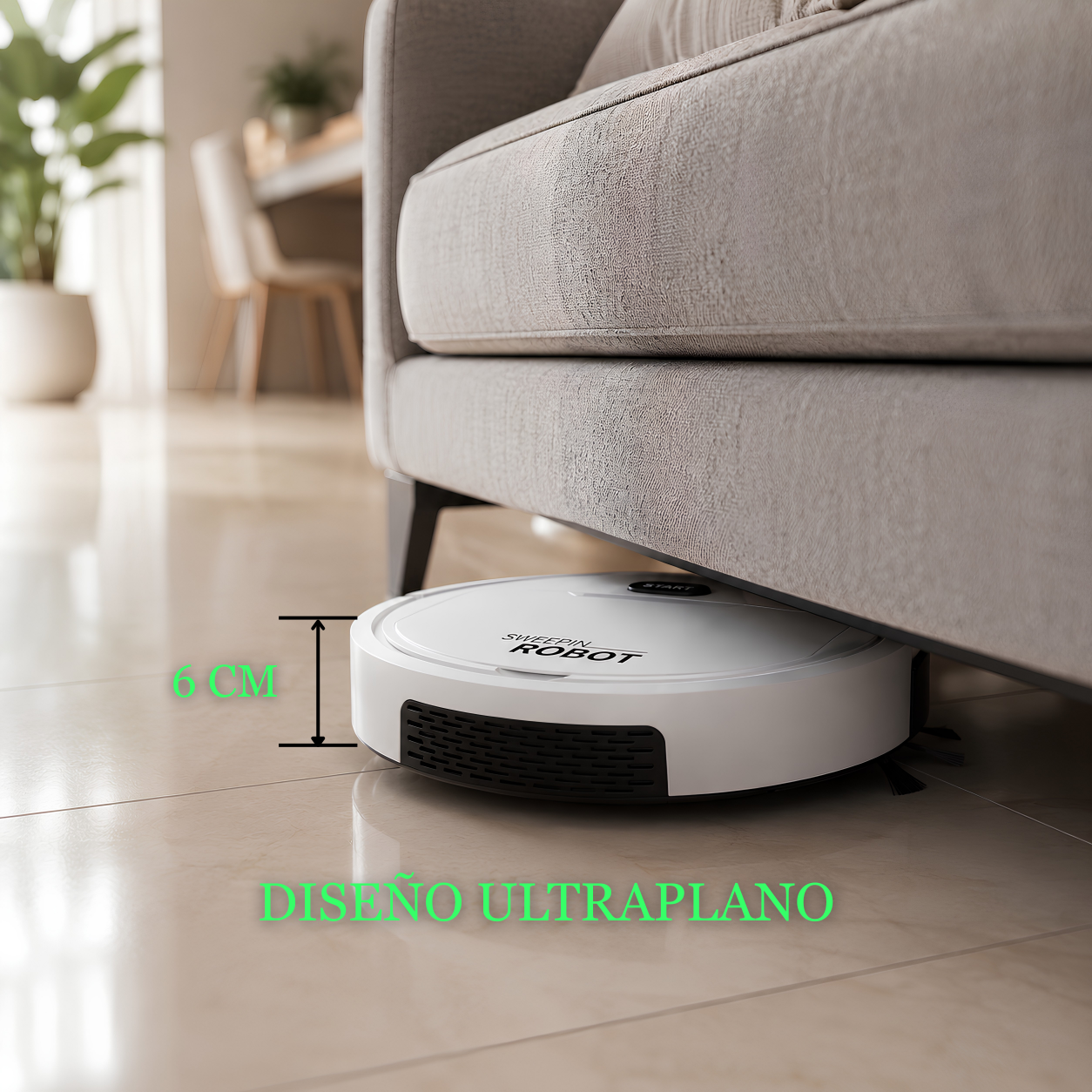Robot Aspiradora Inteligente PRO - 3 en 1