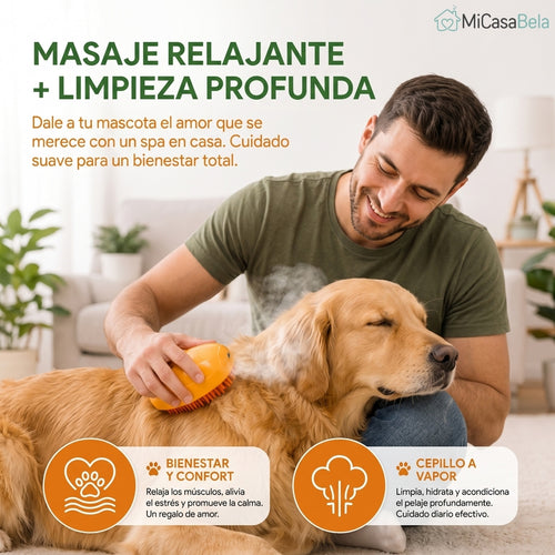 Kit Cuidado Premium 2 en 1: Cepillo a Vapor + Removedor de Pelos