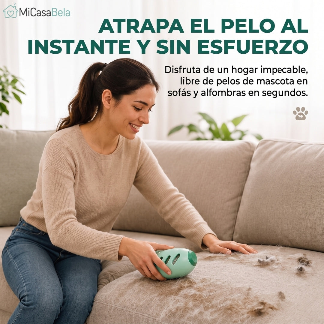 Kit Cuidado Premium 2 en 1: Cepillo a Vapor + Removedor de Pelos