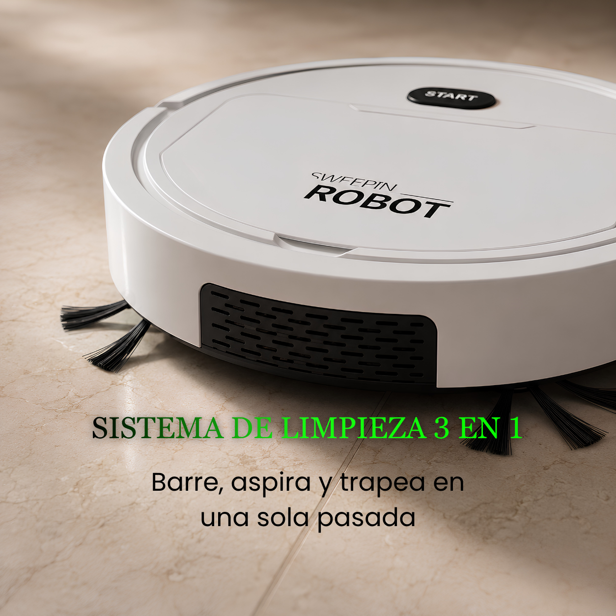 Robot Aspiradora Inteligente PRO - 3 en 1