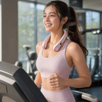Ventilador de Cuello Portátil Sin Aspas - 5 Velocidades